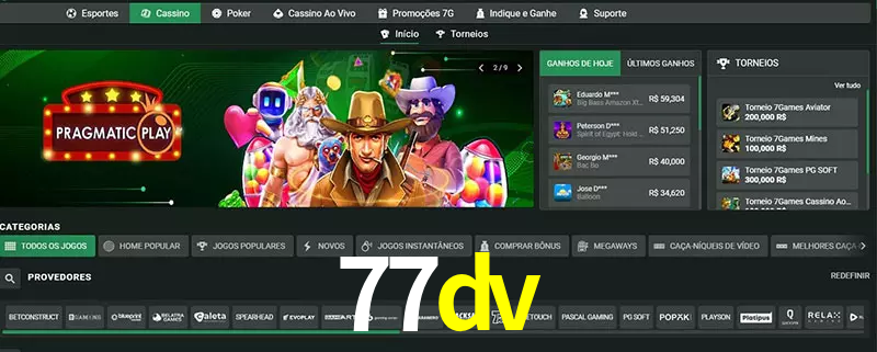 cassino 77dv